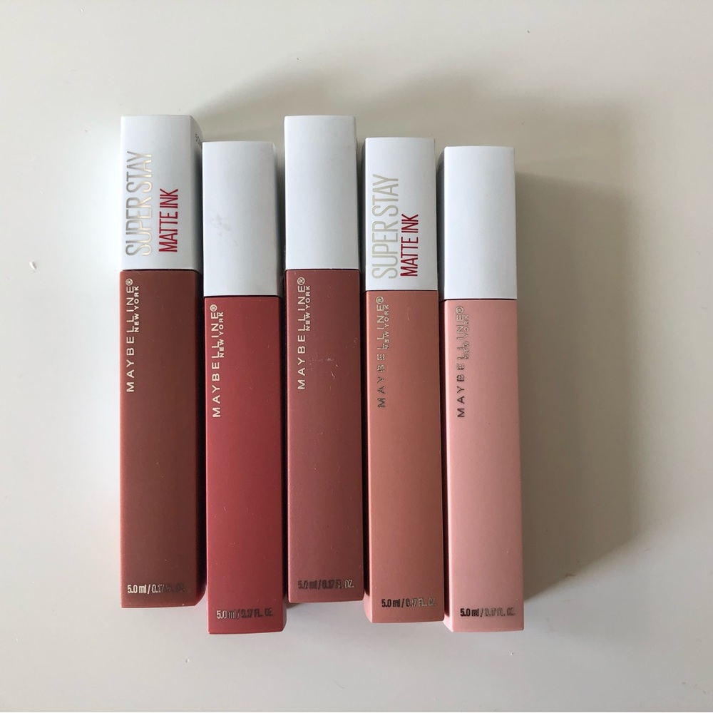 Maybelline superstar mette ink lipsticks